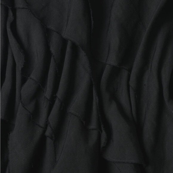 COS Layered Ruffle Linen Dress - Picture 4 of 7